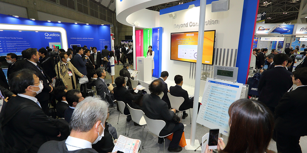 “第10届日本国际汽车电子技术展”会场景象